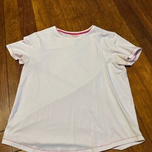 Ice Pink T-Shirt with Hot Pink Accents